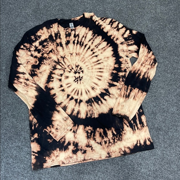 *Gildan Unisex Custom Long Sleeve Reverse Tie Dye - Picture 11 of 11